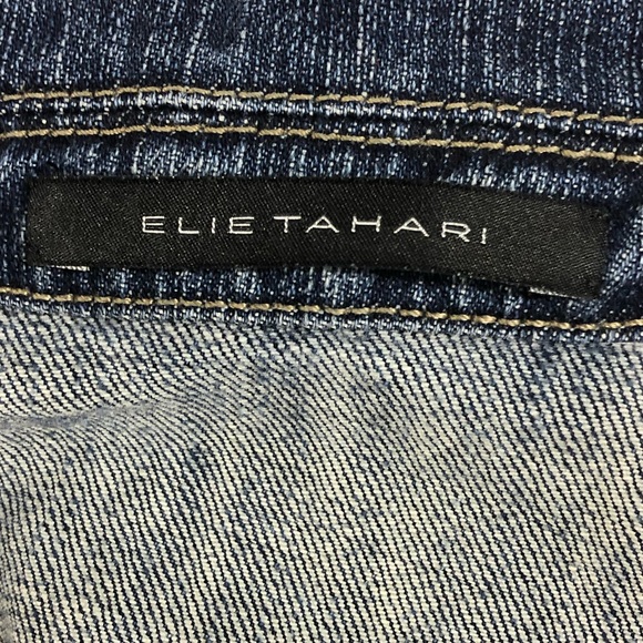 Elie Tahari Jean jacket - Picture 7 of 8